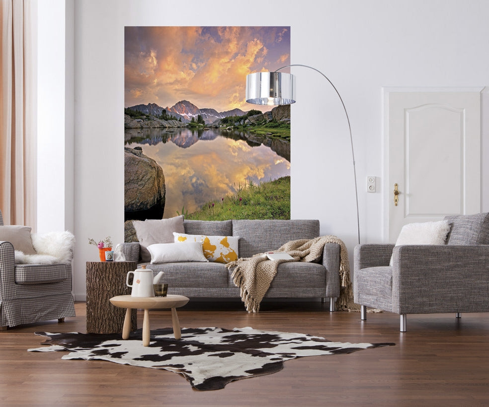 Fototapete 4-734 Alpenglühen 184 × 254 cm versandkostenfrei