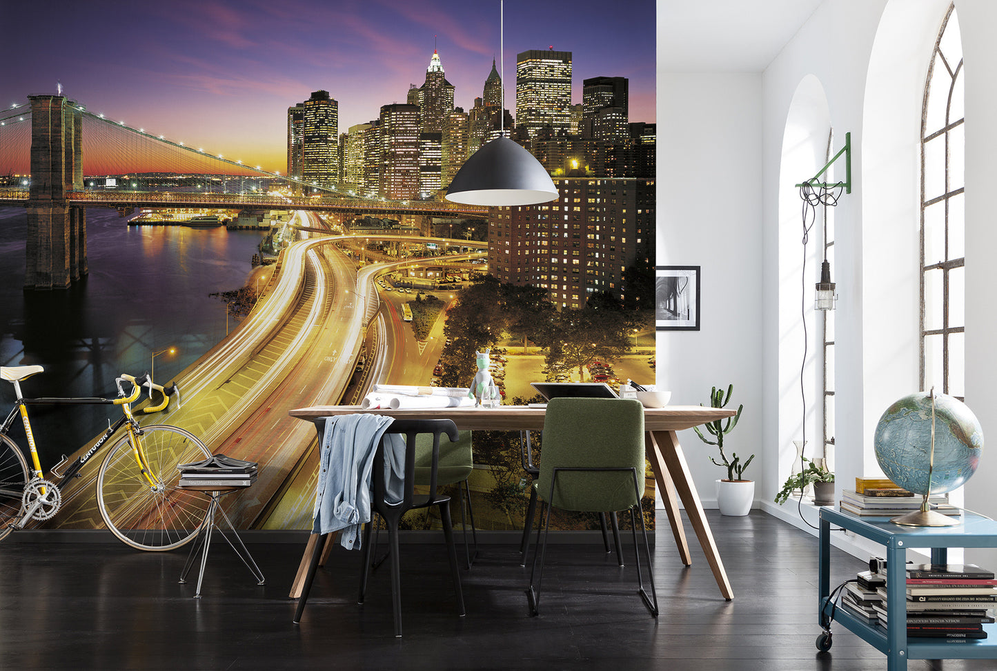 Fototapete 8-516 New York City Lights 368 x 254 cm - versandkostenfrei