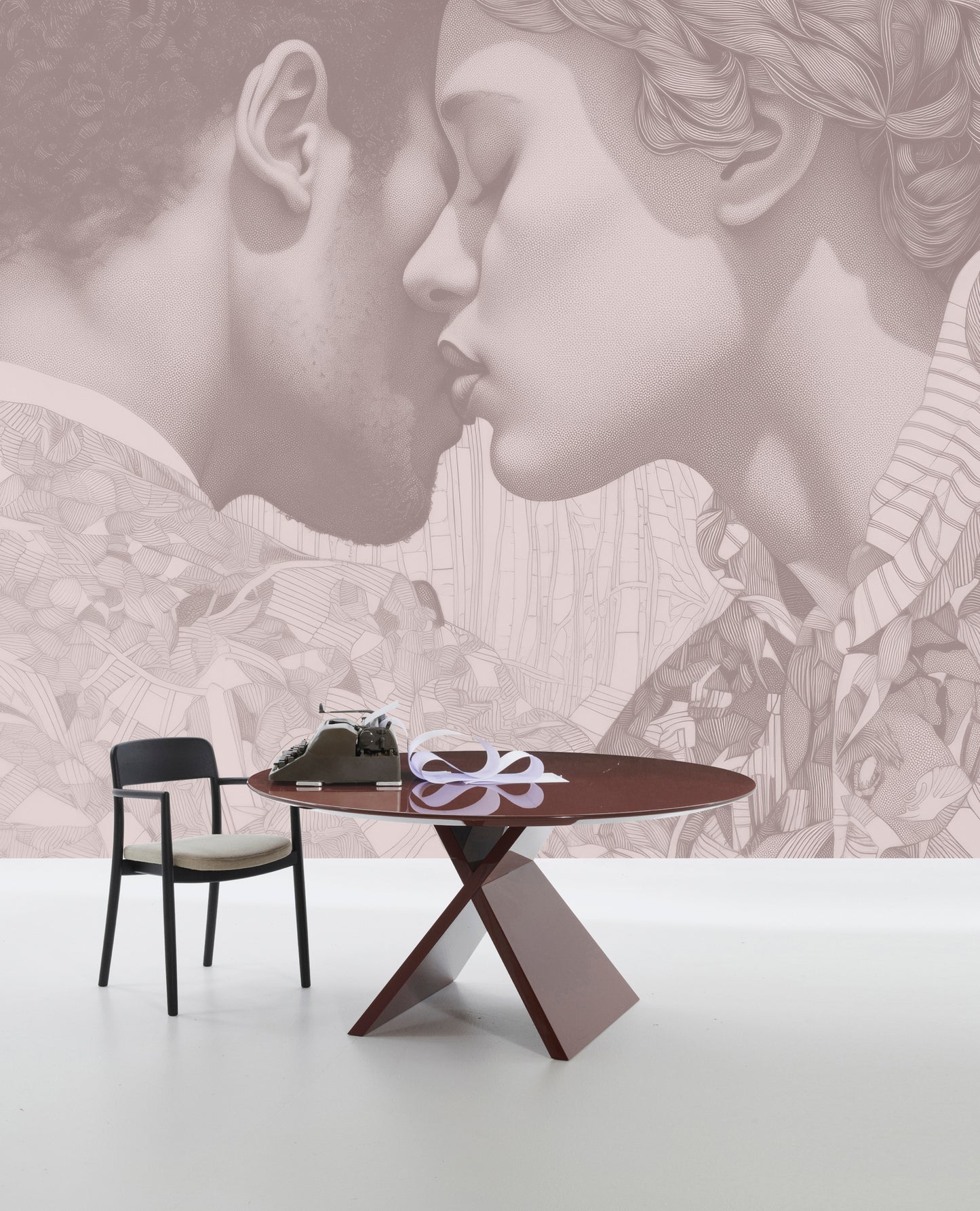 Fototapete im Digitaldruck 400 x 270 cm Kiss2