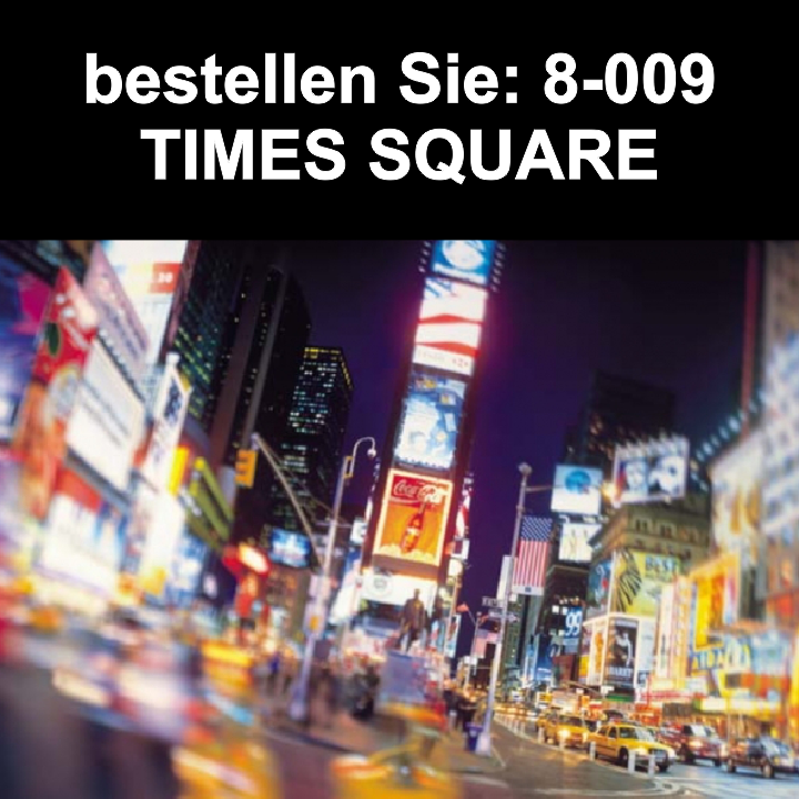 Fototapete 8-009 Times Square Vorschau