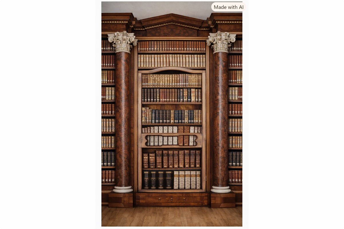 Fototapete 4-090 Bibliothek 194 x 270 cm neu und originalverpackt