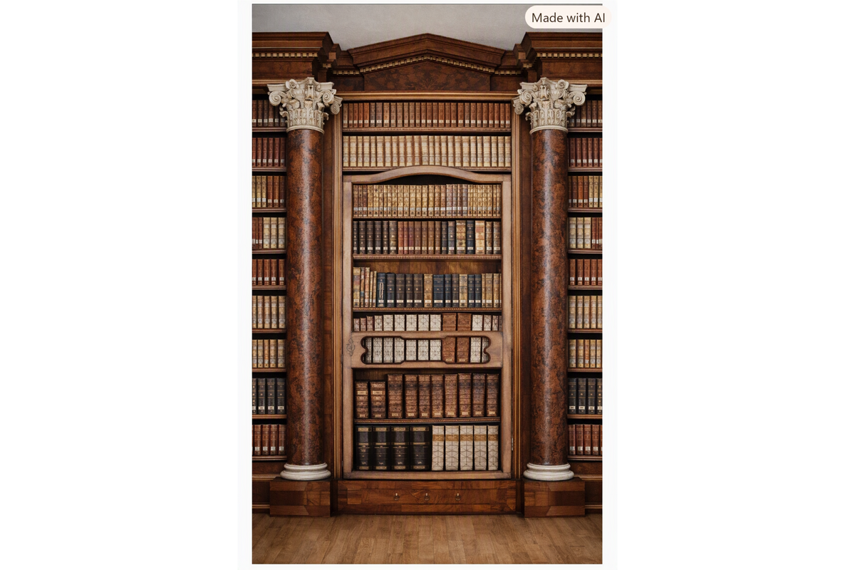Fototapete 4-090 Bibliothek 194 x 270 cm neu und originalverpackt