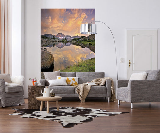 Fototapete 4-734 Alpenglühen 184 × 254 cm versandkostenfrei