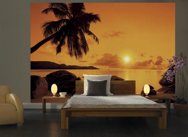 Fototapete 8-316 Sunset 368 × 254 cm - versandkostenfrei
