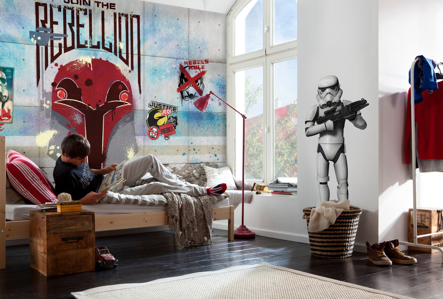 Fototapete 8-485 Rebels Wall 368 x 254 cm - versandkostenfrei