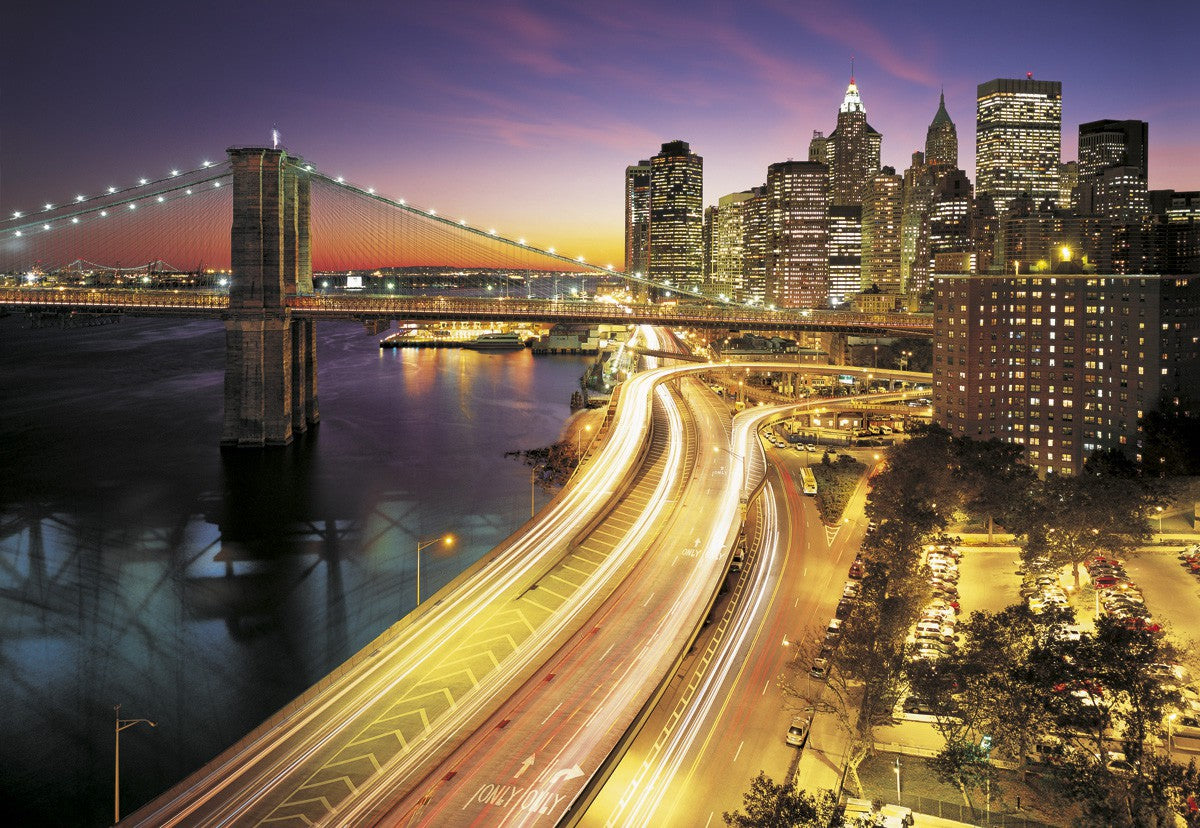 Fototapete 8-516 New York City Lights 368 x 254 cm - versandkostenfrei