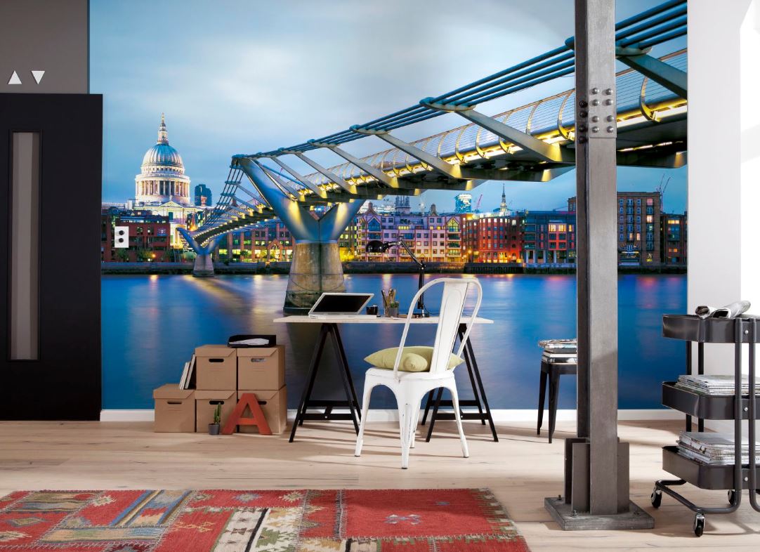 Fototapete 8-924 Millennium Bridge 368 x 254 cm neu originalverpackt