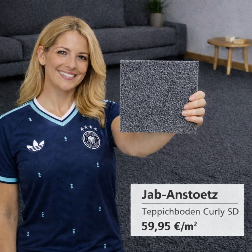Jab Curly SD – Teppichboden 4 m breit - versandkostenfrei