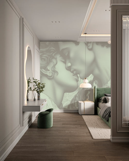 Fototapete im Digitaldruck 400 x 270 cm Kiss3