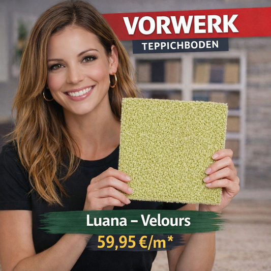 Vorwerk Luana Velours 4 oder 5 m breit - versandkostenfrei